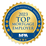 2023 Top Mortgage Employer Badge